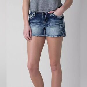 Rock Revival Women’s Charon VH6 Mid Rise Curvy Shorts Size 29